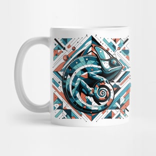Abstract Animal Chameleon 3 Mug